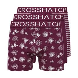 Crosshatch Lynol boxershorts voor heren, verpakking van 3 stuks, stretch katoenen boxershorts met opening aan de voorkant en jacquard merktailleband, patroon en solide ontwerp, maten S-XXL, geel, rood Crosshatch Lynol boxershorts voor heren, verpakking van 3 stuks, stretch katoenen boxershorts met opening aan de voorkant en jacquard merktailleband, patroon en solide ontwerp, maten S-XXL, geel, rood