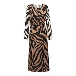 Dag maxi -jurk &co woman , bruin , dames