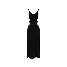 Dag midi -jurk chloé , zwart , dames