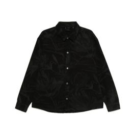 Daily paper, heren, overhemden, zwart, maat: m denim,