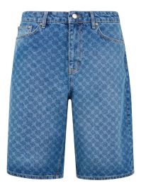 Daily paper spijkershorts met monogram - blauw