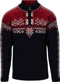 Dale of norway - 93951 anniversary m sweater_h - heren pulloverheren truien - kleur: blauw - maat: xl