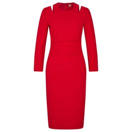 Dames boss dadeka dress in rood