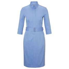 Dames boss daliri1 jurk in blauw