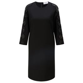 Dames boss dila dress in zwart