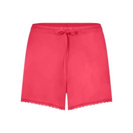 Dames pyjama broek short - lace - korte modal dames pyjamabroek met kant
