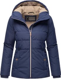 MARIKOO B948 Winterjas voor dames, lang, gewatteerd, warm gewatteerd MARIKOO B948 Winterjas voor dames, lang, gewatteerd, warm gewatteerd