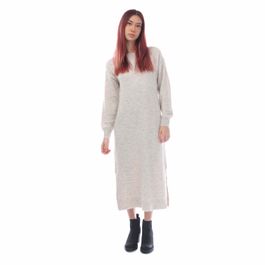 Damesjurk vero moda lefile midi in naturel