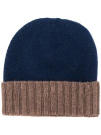 Dell'oglio ribgebreide muts - blauw