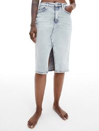 Denim midirok