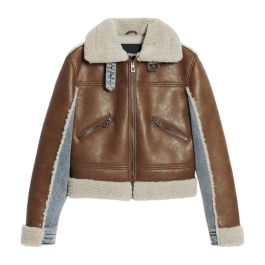 Desigual, dames, jassen, beige, maat: s katoen,
