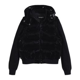 Desigual, dames, jassen, zwart, maat: xs poliester,