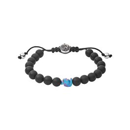 Diesel armband beads dx1271873 kleursteen, perlon/nylon, edelstaal