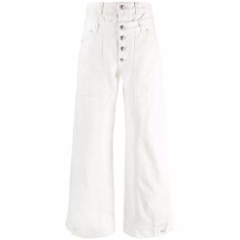 Diesel d-laly-sp witte flare-fit jeans