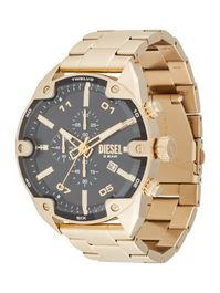 Diesel horloge dz4678 spiked goudkleurig