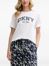 Dkny pyjama met abstracte print - blauw