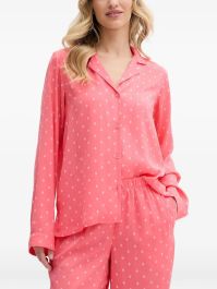 Dkny pyjama met geometrische print - roze
