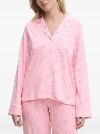 Dkny pyjama met logoprint - roze