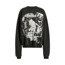 Dolce & gabbana, dames, sweatshirts & hoodies, zwart, maat: s katoen,