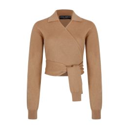 Dolce & gabbana, dames, truien, bruin, maat: m kasjmier,