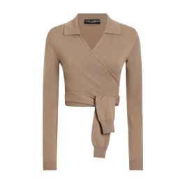 Dolce & gabbana, dames, truien, bruin, maat: xs kasjmier,