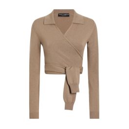Dolce & gabbana, dames, truien, bruin, maat: xs