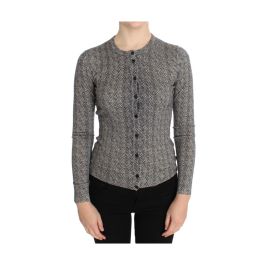 Dolce & gabbana, dames, truien, grijs, maat: 2xs wol,