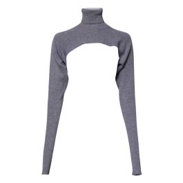 Dolce & gabbana, dames, truien, grijs, maat: xs wol,