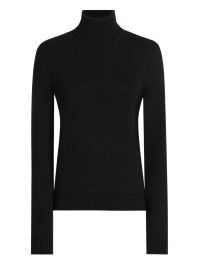 Dolce & gabbana geribbelde coltrui - zwart