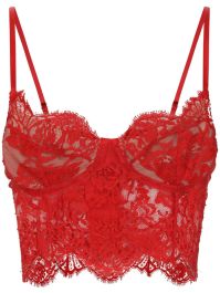 Dolce & gabbana korset top - rood