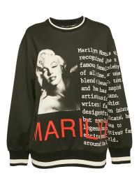 Dolce & gabbana pre-owned sweater met print - zwart