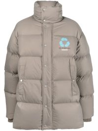 Dsquared2 gewatteerde jas - grijs