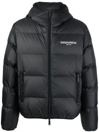 Dsquared2 jack met logoprint - zwart