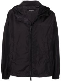 Dsquared2 jack met rits - zwart