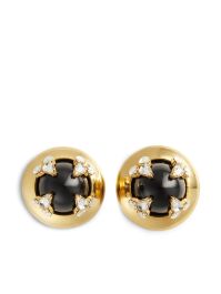 Dsquared2 oorbellen verfraaid met kristallen - goud