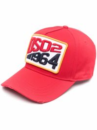Dsquared2 pet met patch detail - rood