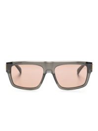 Dunhill zonnebril met rond montuur - grijs