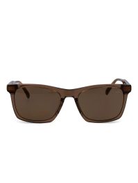 Dunhill zonnebril met vierkant montuur - bruin