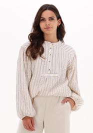 Ecru 10days blouse oversized shirt lurex