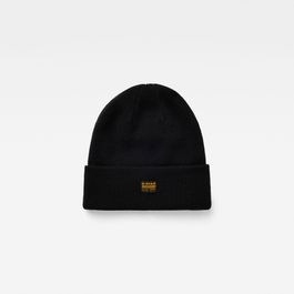 Effo long beanie - zwart - heren