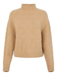Elisabetta franchi coltrui met diamantpatroon - beige