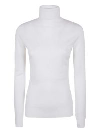 Elisabetta franchi gebreide coltrui - wit