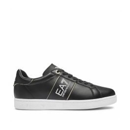 Emporio armani ea7, heren, schoenen, zwart, maat: 39 1/3 eu leer,