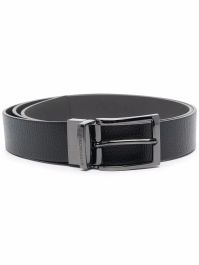 Emporio armani leren riem - zwart
