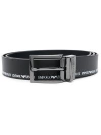 Emporio armani omkeerbare riem - zwart