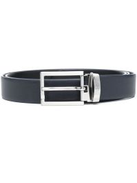 Emporio armani riem met logogesp - blauw