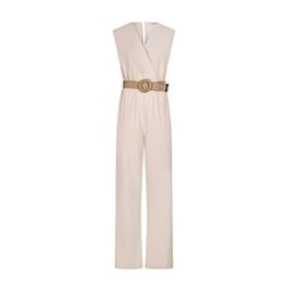 Esqualo jumpsuit sp25-30018 light sand