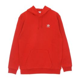 Essentiële heren hoodie adidas , rood , heren - Rood