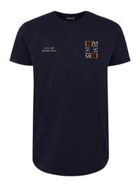 Esteem shirt  antraciet / oranje / wit