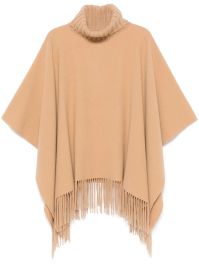 Fabiana filippi platinum lucky poncho - bruin
